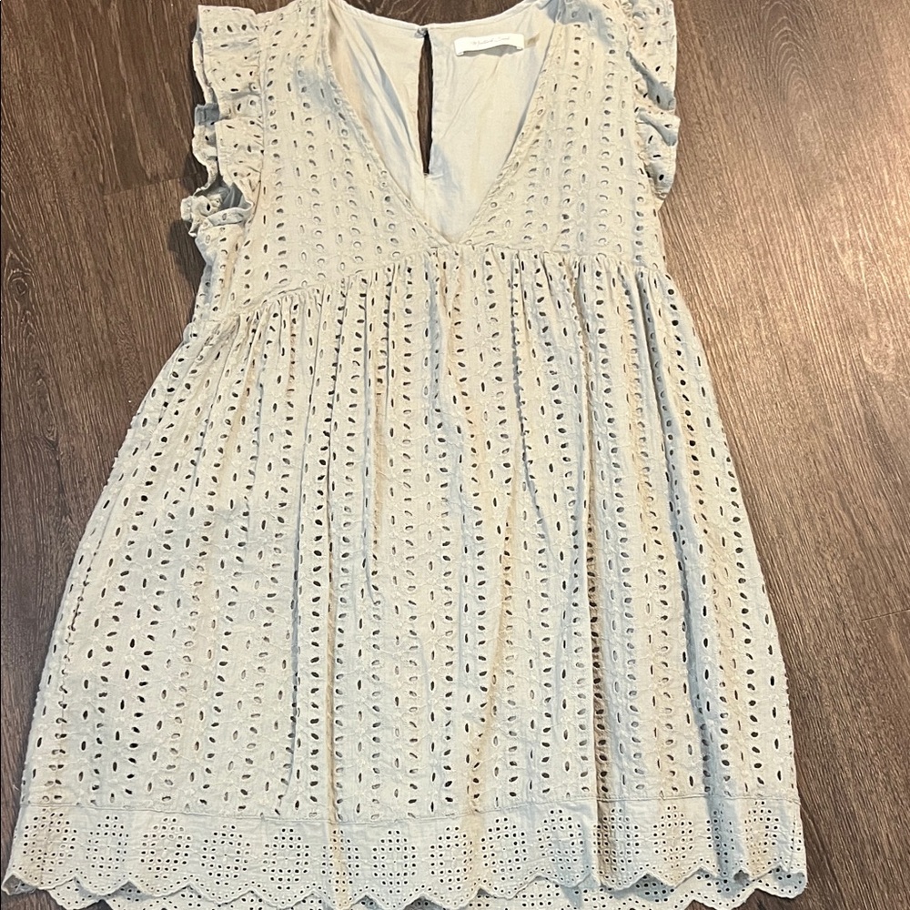 Mustard Seed Kids Dress in Soft Cream